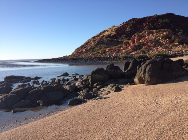 Hearsons Cove, where our tour began