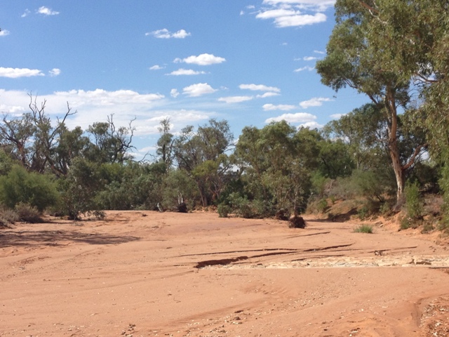 Another dry river bed