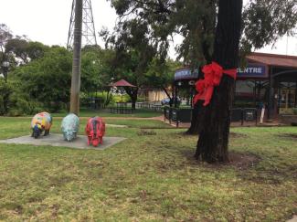 Sheep in Kaniva, Victoria