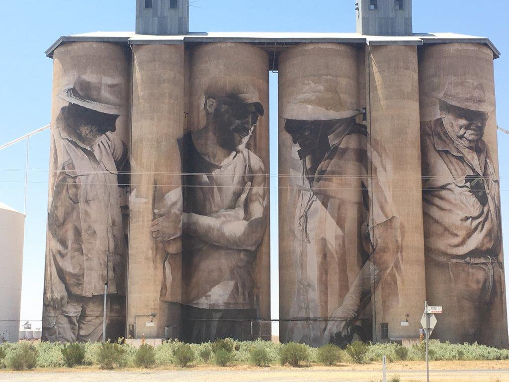 Brim Silo Art, Victoria