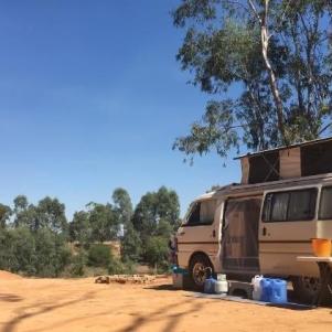 My camp at Broken Creek Bush Camp