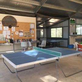 Camp kitchen at Broken Creek Bush Camp